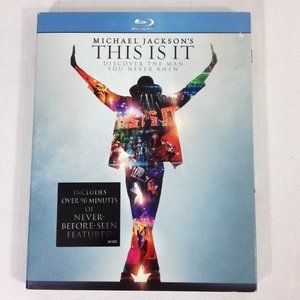 Michael Jackson, This Is It, Blu Ray DVD, Factory Sealed- NEW